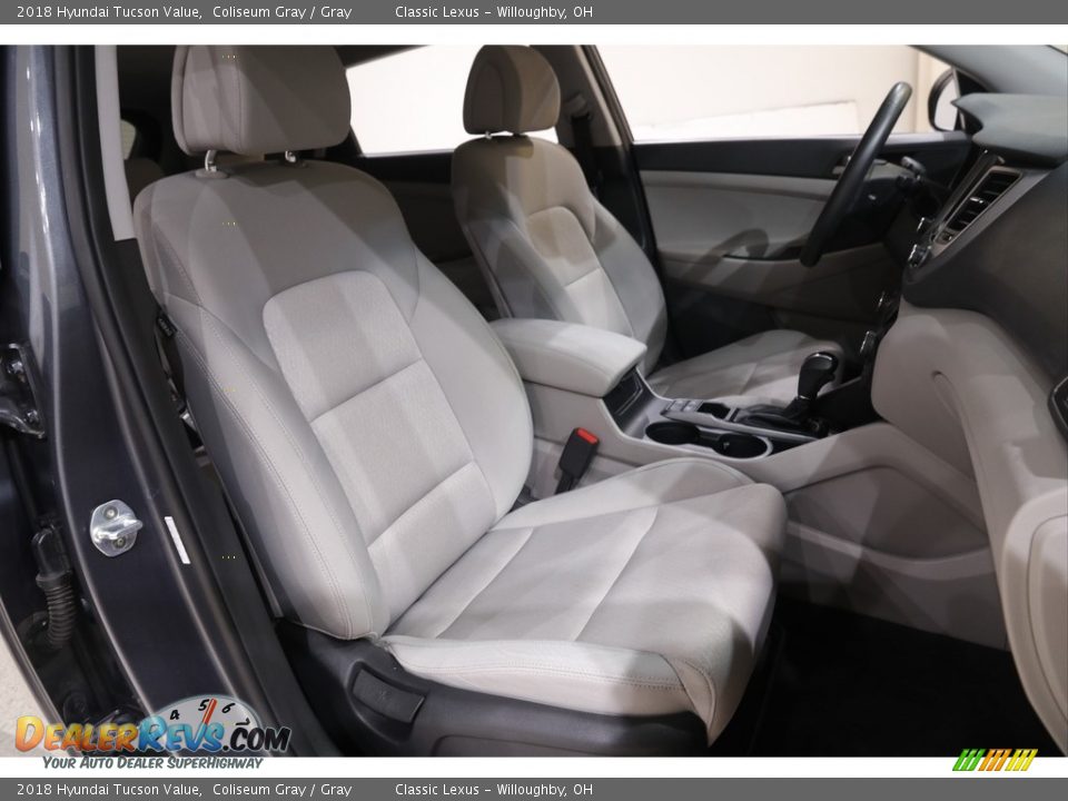 Gray Interior - 2018 Hyundai Tucson Value Photo #15