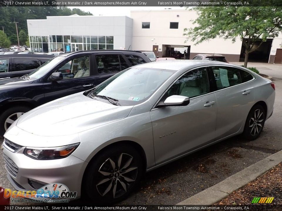 2017 Chevrolet Malibu LT Silver Ice Metallic / Dark Atmosphere/Medium Ash Gray Photo #1