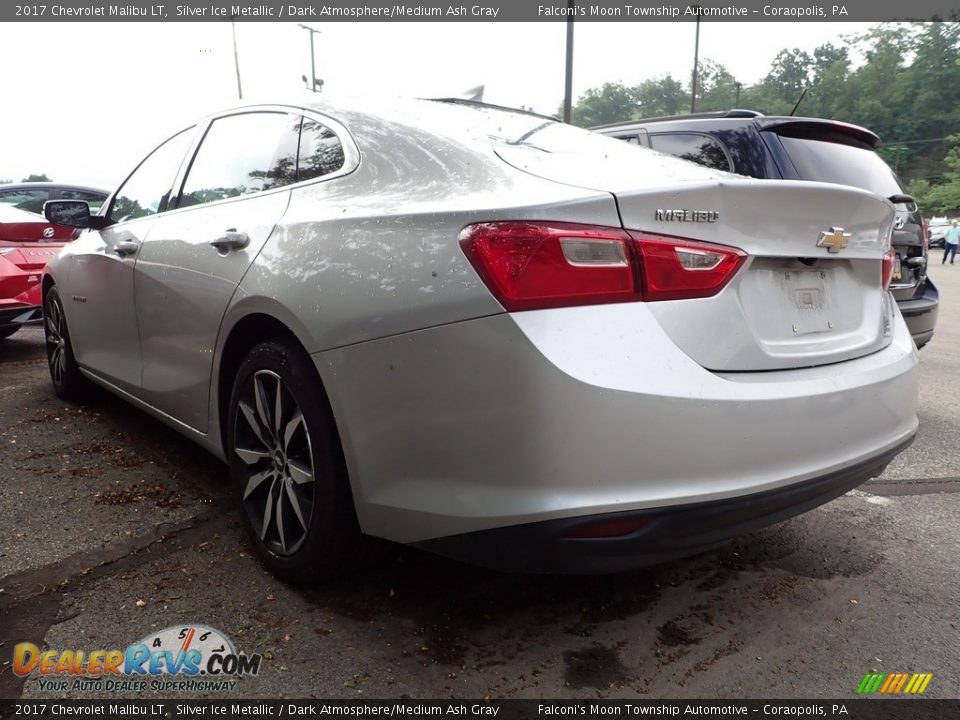 2017 Chevrolet Malibu LT Silver Ice Metallic / Dark Atmosphere/Medium Ash Gray Photo #2