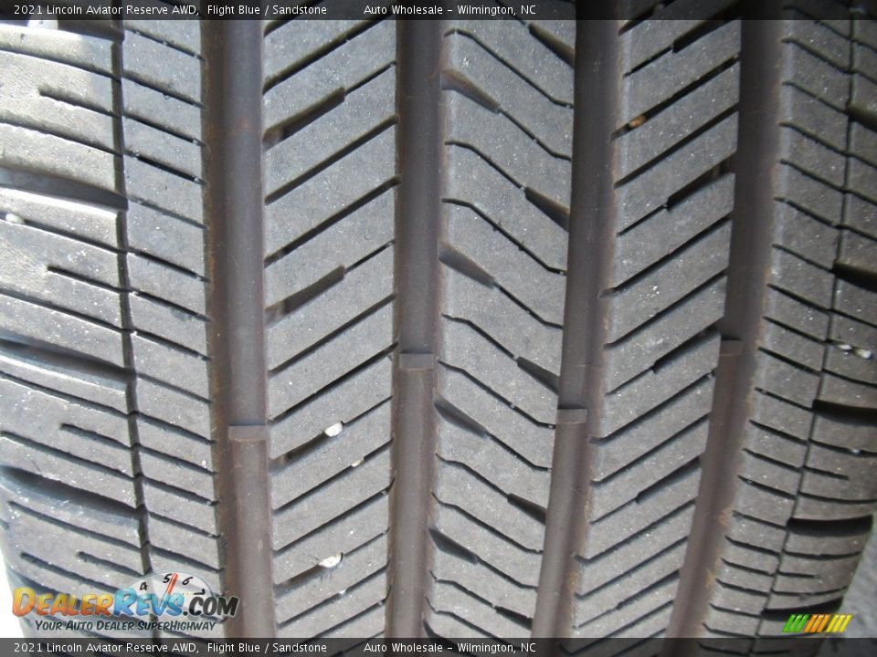 2021 Lincoln Aviator Reserve AWD Flight Blue / Sandstone Photo #9