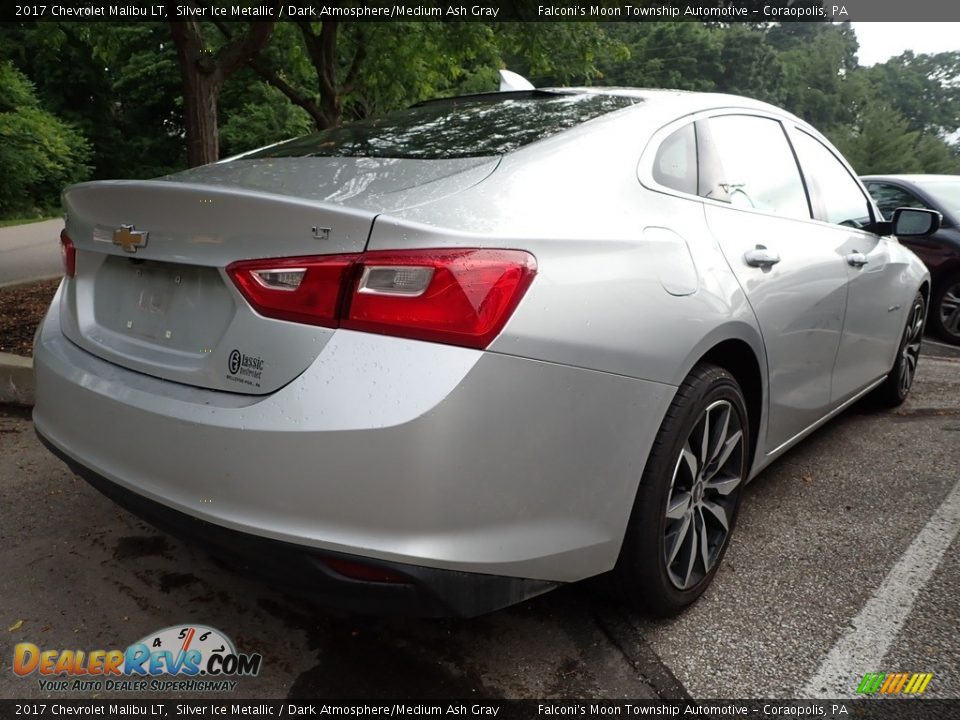 2017 Chevrolet Malibu LT Silver Ice Metallic / Dark Atmosphere/Medium Ash Gray Photo #4