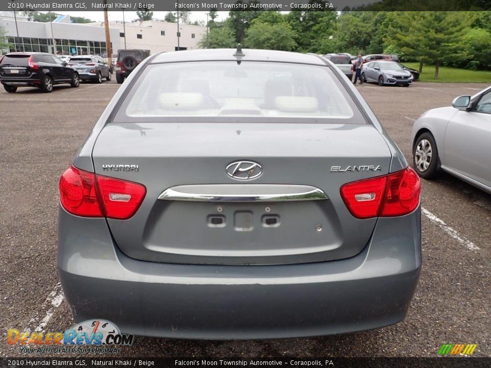 2010 Hyundai Elantra GLS Natural Khaki / Beige Photo #3