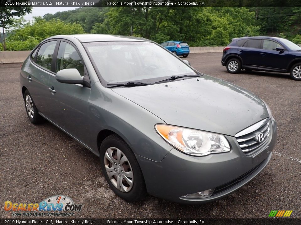 2010 Hyundai Elantra GLS Natural Khaki / Beige Photo #5