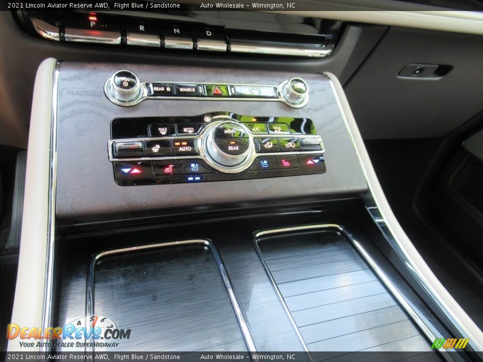 2021 Lincoln Aviator Reserve AWD Flight Blue / Sandstone Photo #19