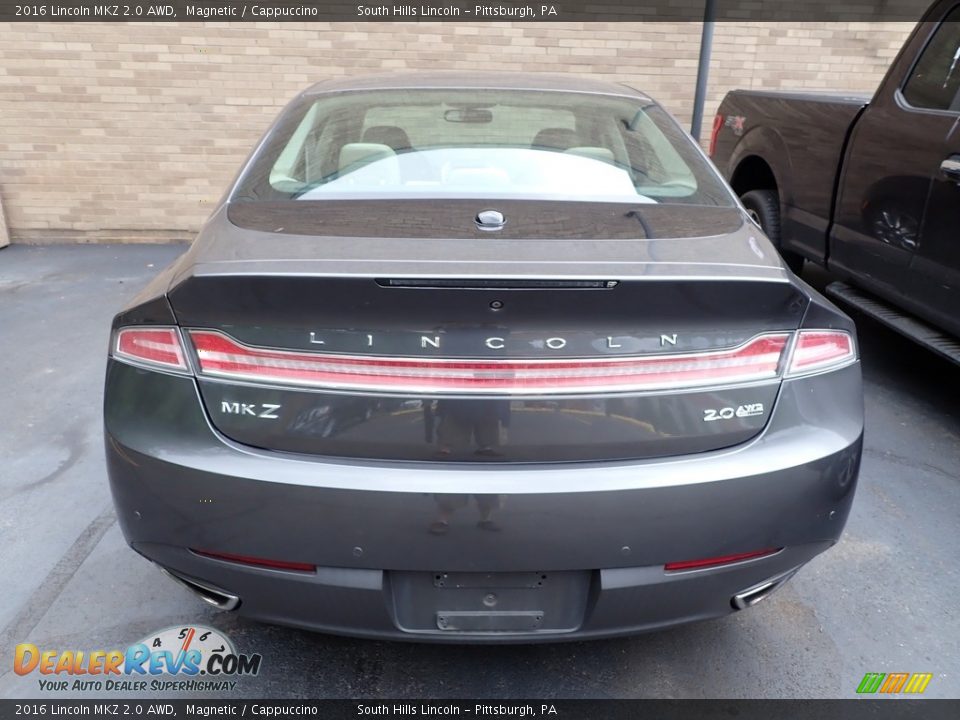 2016 Lincoln MKZ 2.0 AWD Magnetic / Cappuccino Photo #3