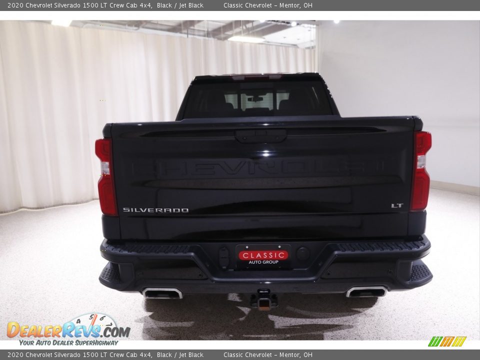 2020 Chevrolet Silverado 1500 LT Crew Cab 4x4 Black / Jet Black Photo #19