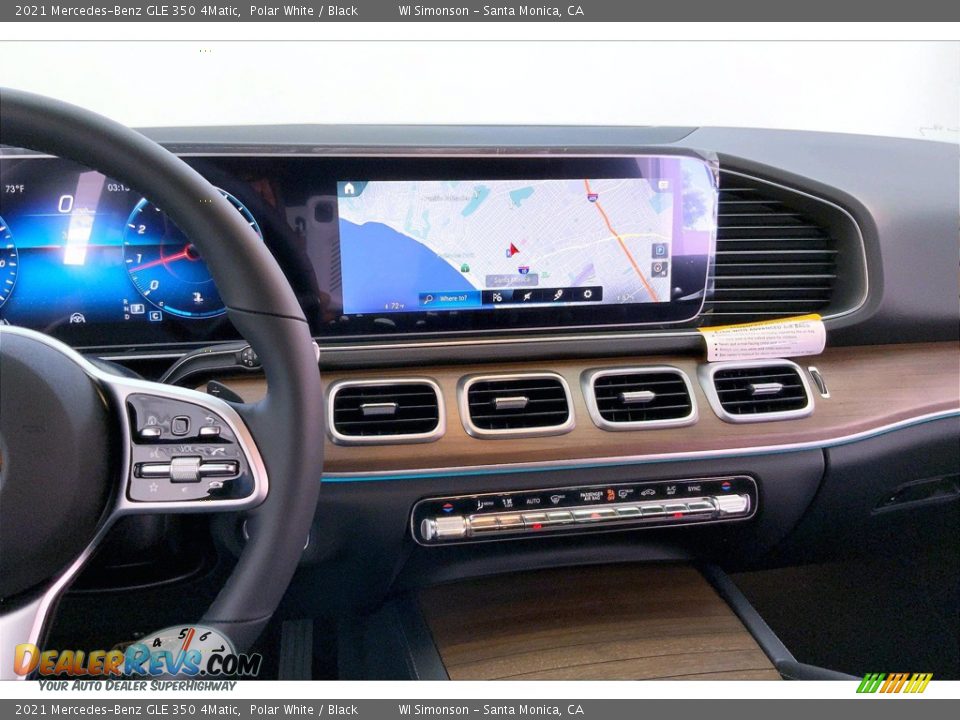 Controls of 2021 Mercedes-Benz GLE 350 4Matic Photo #7