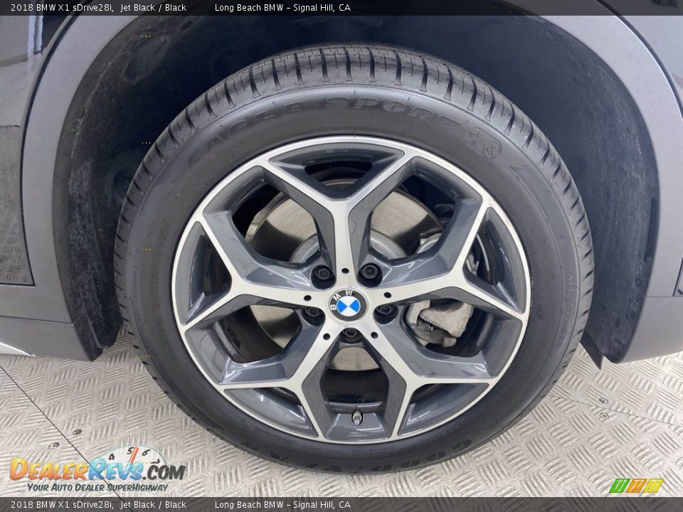 2018 BMW X1 sDrive28i Jet Black / Black Photo #6