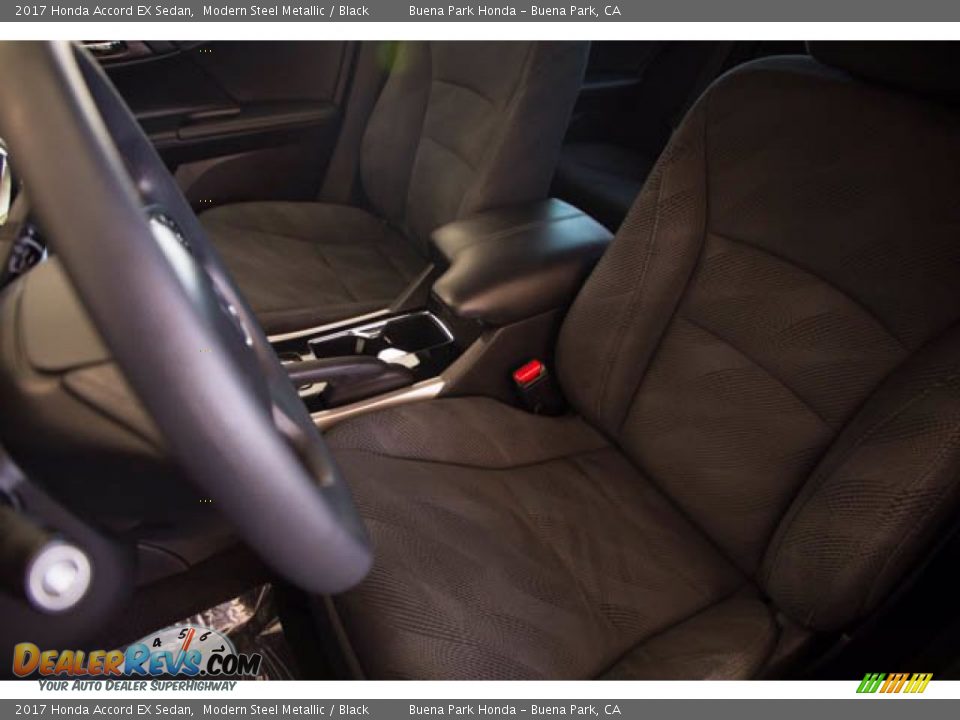 2017 Honda Accord EX Sedan Modern Steel Metallic / Black Photo #16