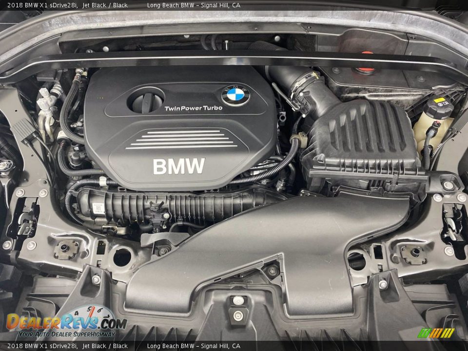 2018 BMW X1 sDrive28i Jet Black / Black Photo #12