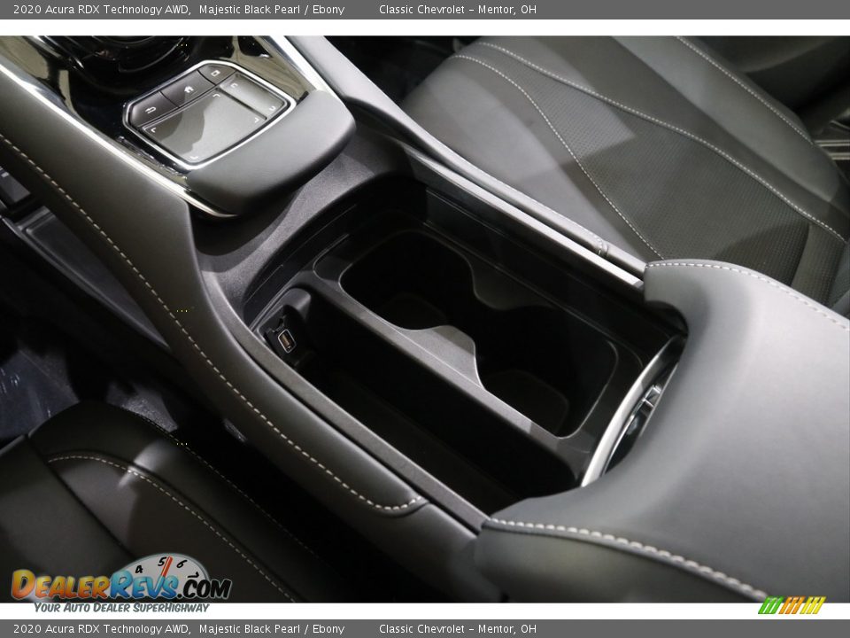 2020 Acura RDX Technology AWD Majestic Black Pearl / Ebony Photo #15