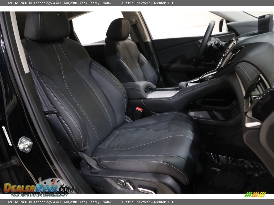 2020 Acura RDX Technology AWD Majestic Black Pearl / Ebony Photo #16