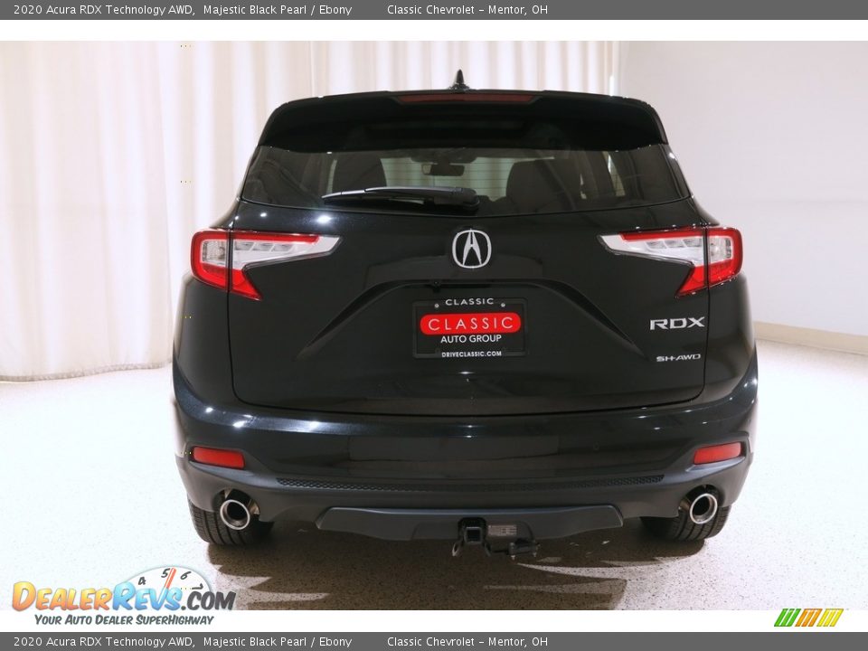 2020 Acura RDX Technology AWD Majestic Black Pearl / Ebony Photo #19