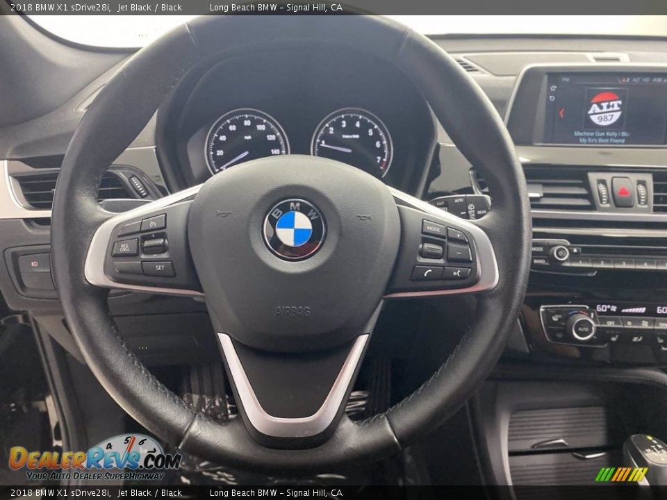 2018 BMW X1 sDrive28i Jet Black / Black Photo #18