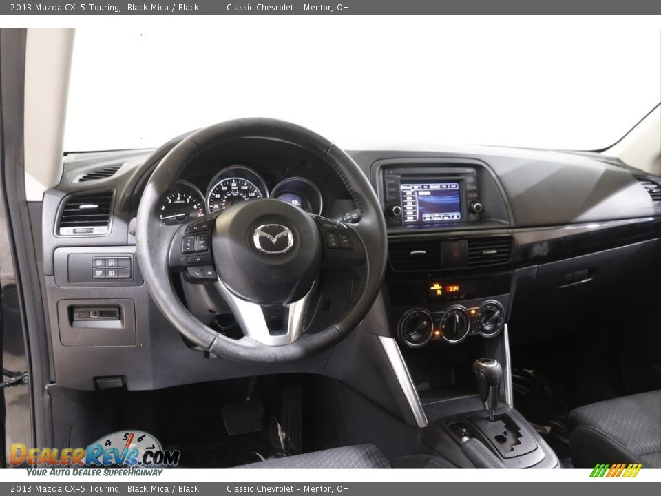 2013 Mazda CX-5 Touring Black Mica / Black Photo #6