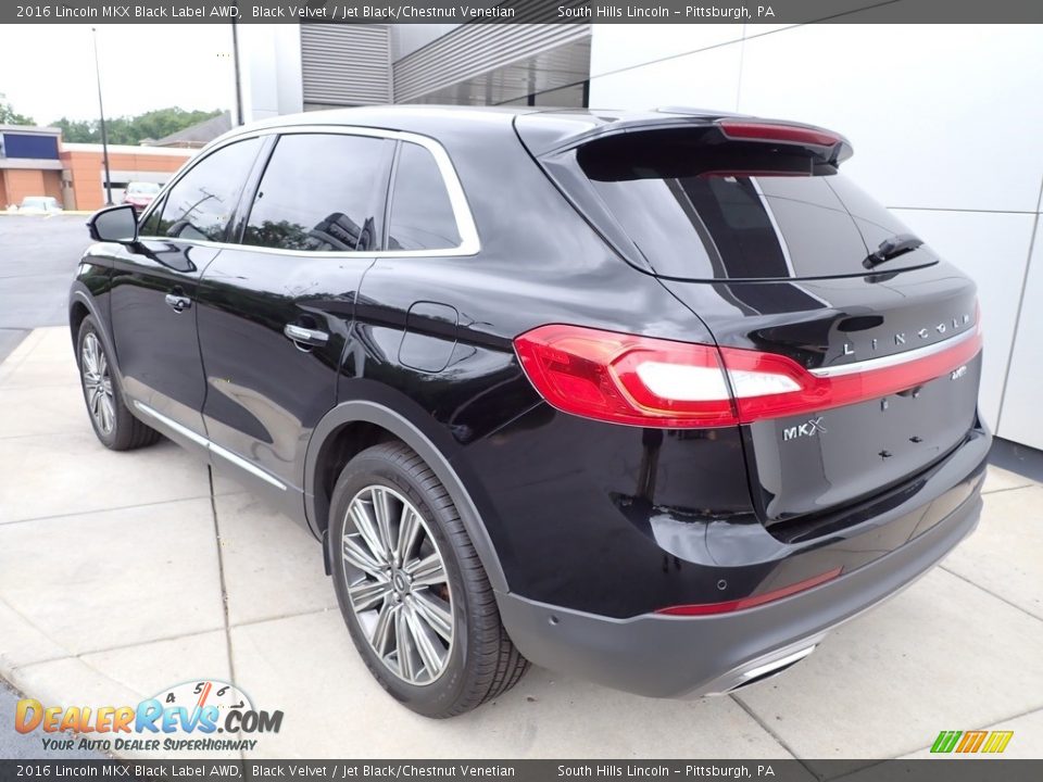 2016 Lincoln MKX Black Label AWD Black Velvet / Jet Black/Chestnut Venetian Photo #3