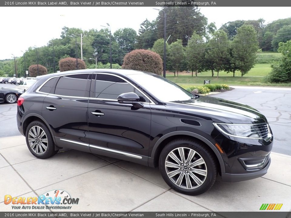 2016 Lincoln MKX Black Label AWD Black Velvet / Jet Black/Chestnut Venetian Photo #6