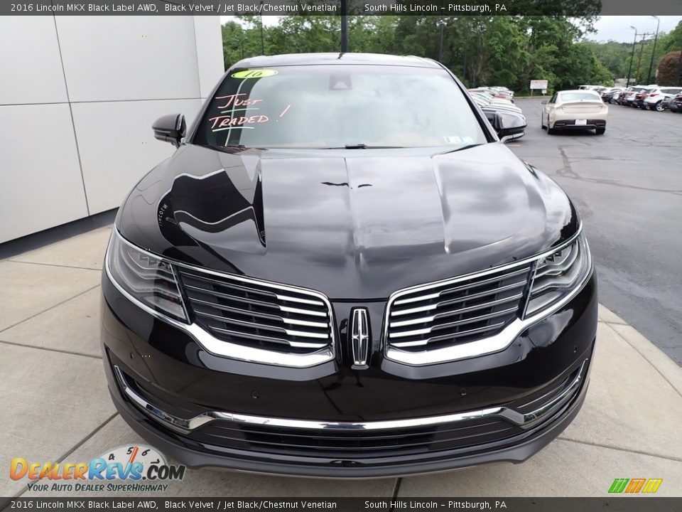 2016 Lincoln MKX Black Label AWD Black Velvet / Jet Black/Chestnut Venetian Photo #8