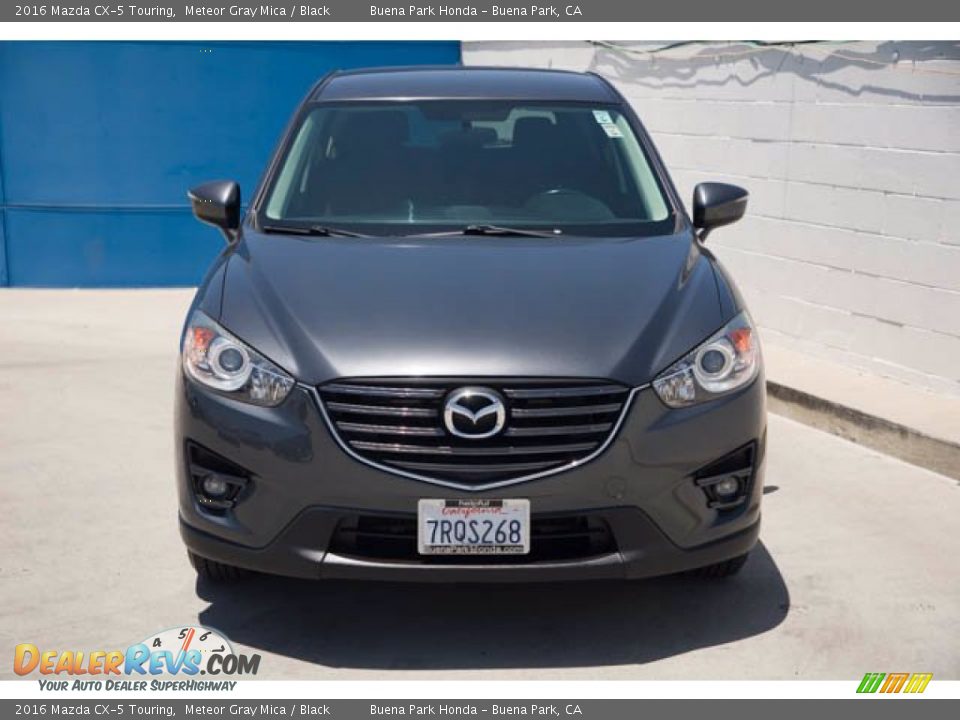 2016 Mazda CX-5 Touring Meteor Gray Mica / Black Photo #7