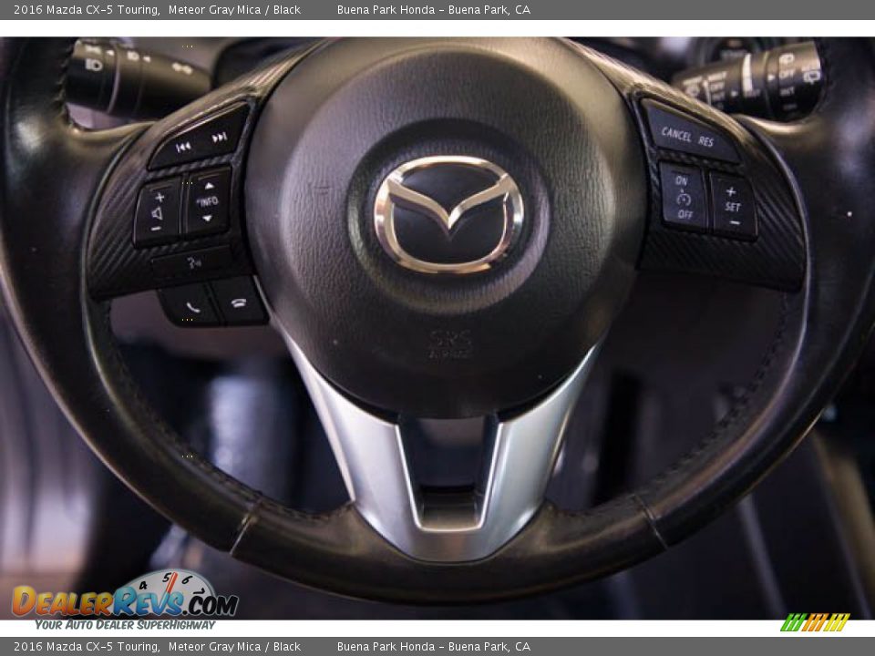 2016 Mazda CX-5 Touring Meteor Gray Mica / Black Photo #13