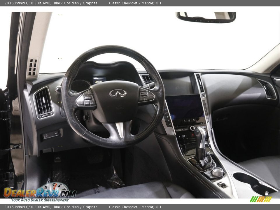 Dashboard of 2016 Infiniti Q50 3.0t AWD Photo #6