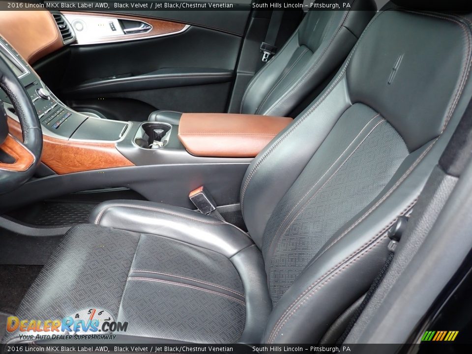 2016 Lincoln MKX Black Label AWD Black Velvet / Jet Black/Chestnut Venetian Photo #15