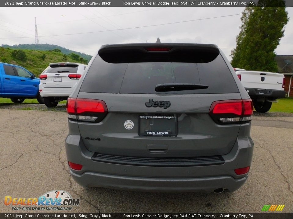 2021 Jeep Grand Cherokee Laredo 4x4 Sting-Gray / Black Photo #6