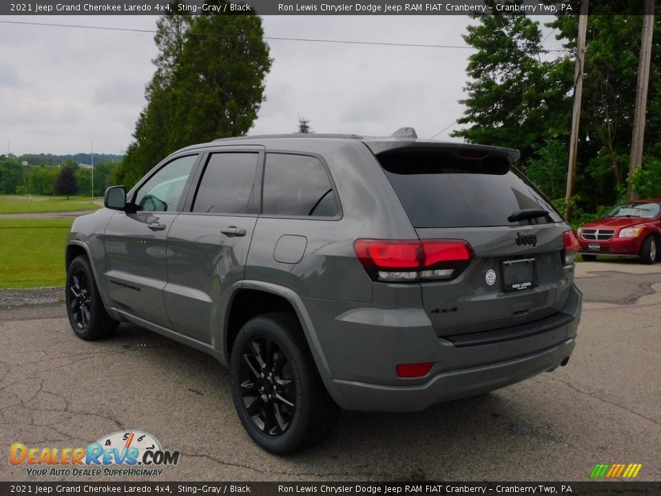 2021 Jeep Grand Cherokee Laredo 4x4 Sting-Gray / Black Photo #8