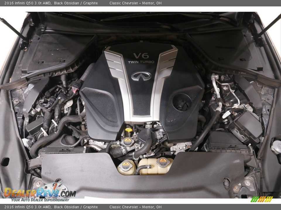2016 Infiniti Q50 3.0t AWD 3.0 Liter Twin-Turbocharged DOHC 24-Valve VVT V6 Engine Photo #20
