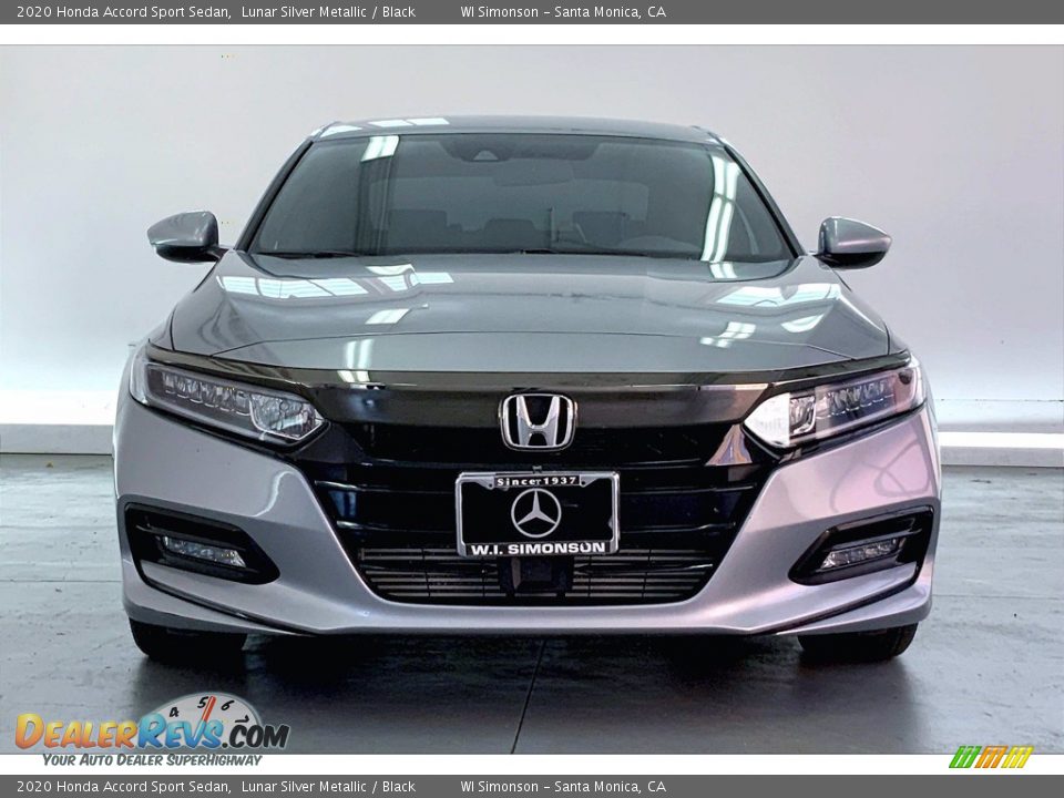 2020 Honda Accord Sport Sedan Lunar Silver Metallic / Black Photo #2