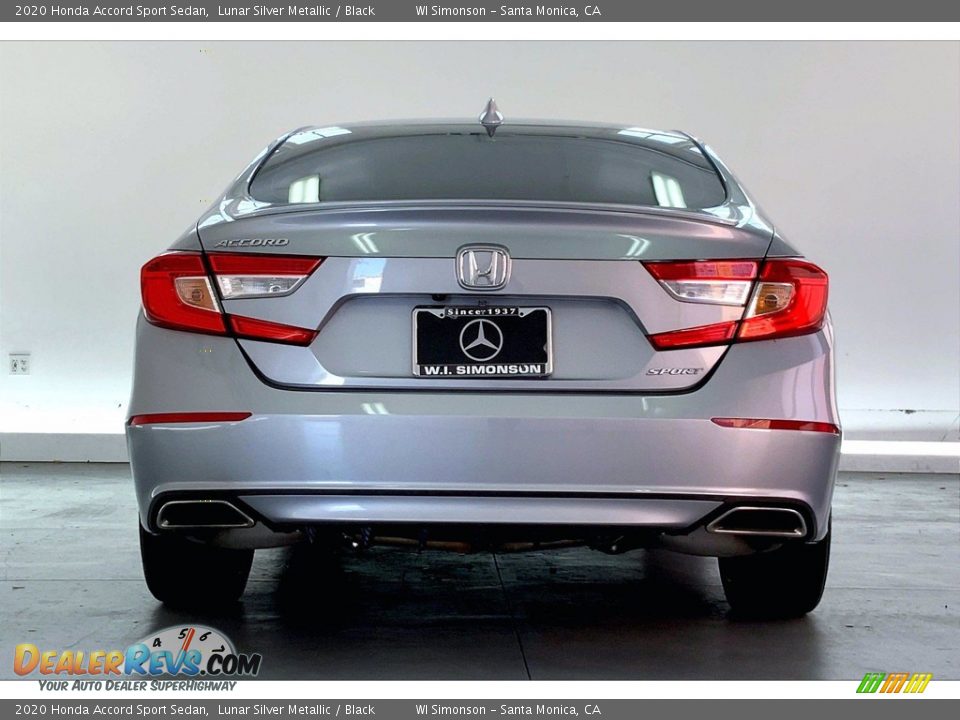 2020 Honda Accord Sport Sedan Lunar Silver Metallic / Black Photo #3