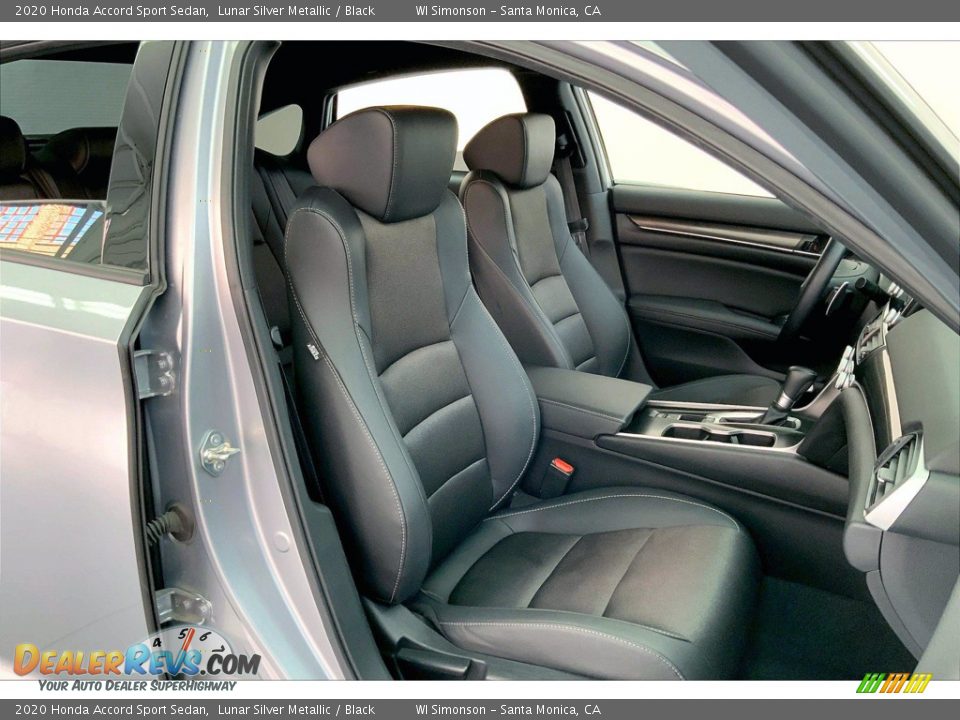 2020 Honda Accord Sport Sedan Lunar Silver Metallic / Black Photo #6