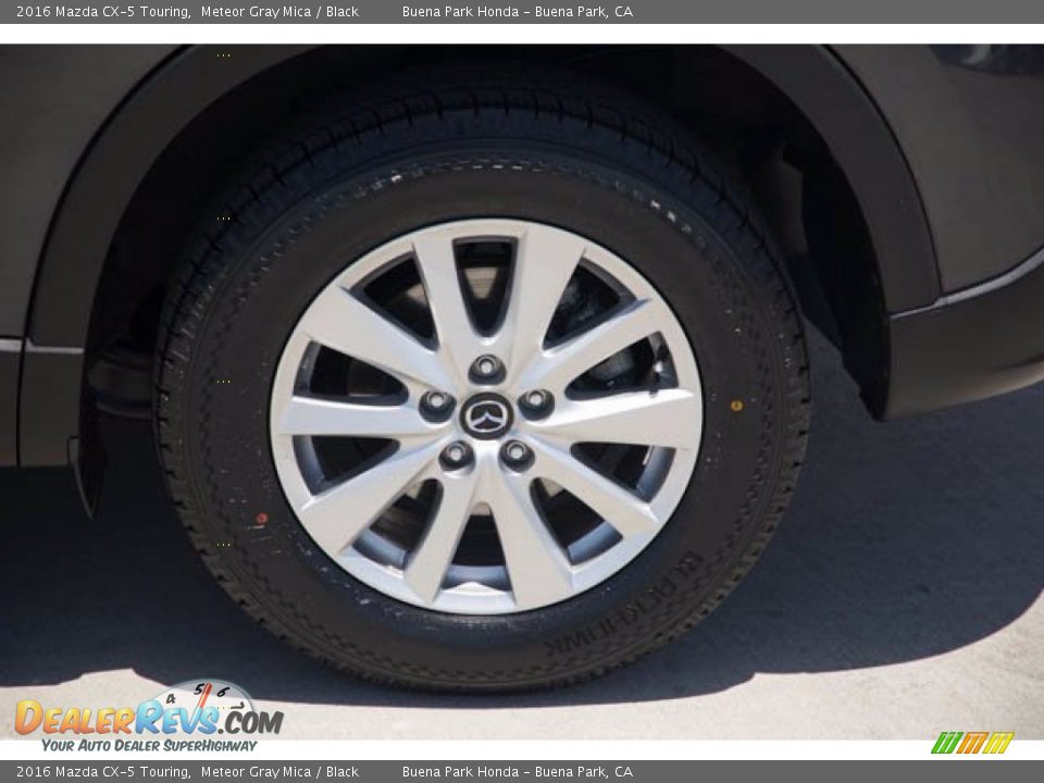 2016 Mazda CX-5 Touring Meteor Gray Mica / Black Photo #36