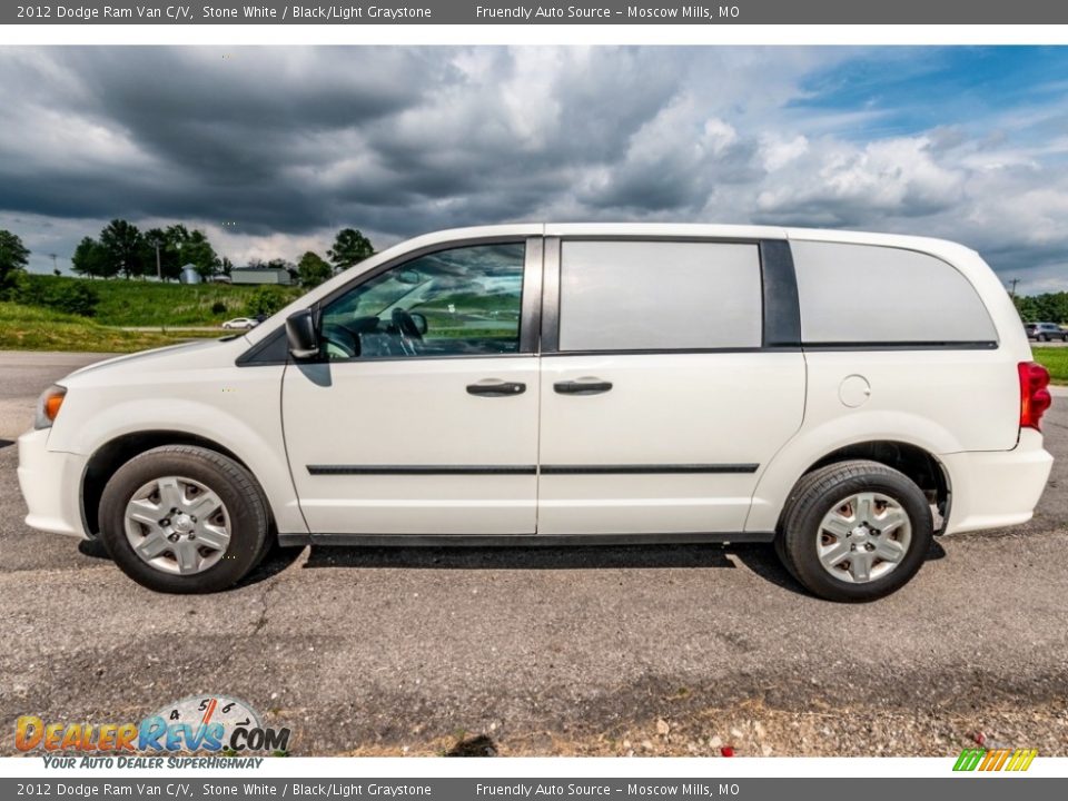 Stone White 2012 Dodge Ram Van C/V Photo #7