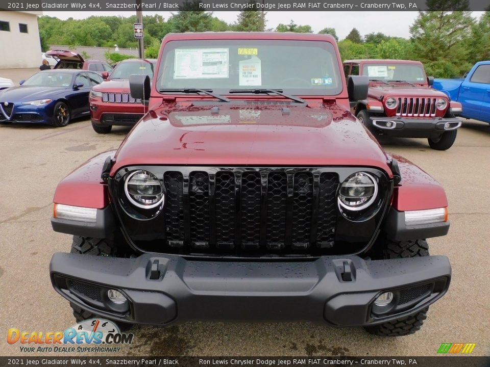 2021 Jeep Gladiator Willys 4x4 Snazzberry Pearl / Black Photo #2