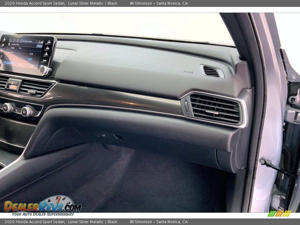 2020 Honda Accord Sport Sedan Lunar Silver Metallic / Black Photo #16