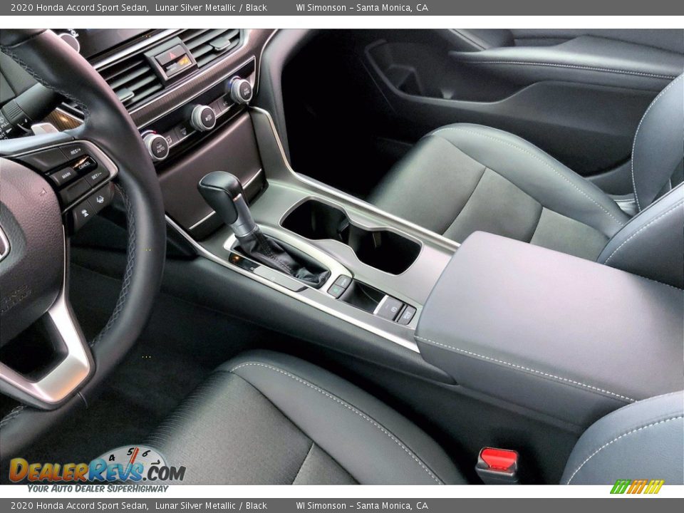 2020 Honda Accord Sport Sedan Lunar Silver Metallic / Black Photo #17