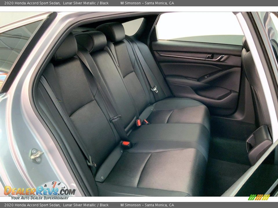 2020 Honda Accord Sport Sedan Lunar Silver Metallic / Black Photo #19