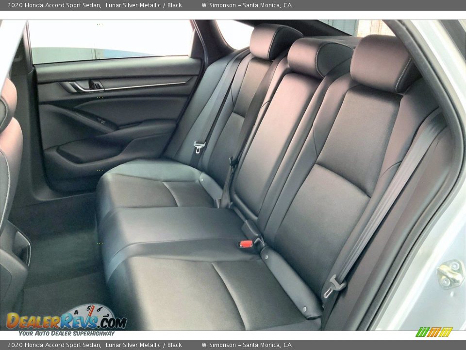 2020 Honda Accord Sport Sedan Lunar Silver Metallic / Black Photo #20