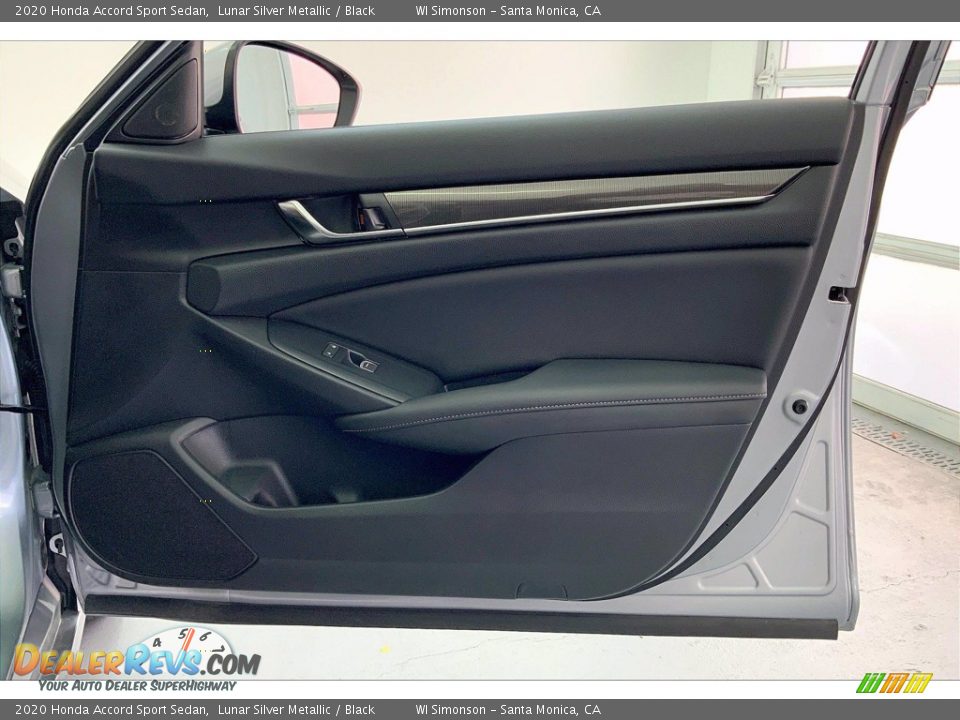2020 Honda Accord Sport Sedan Lunar Silver Metallic / Black Photo #26