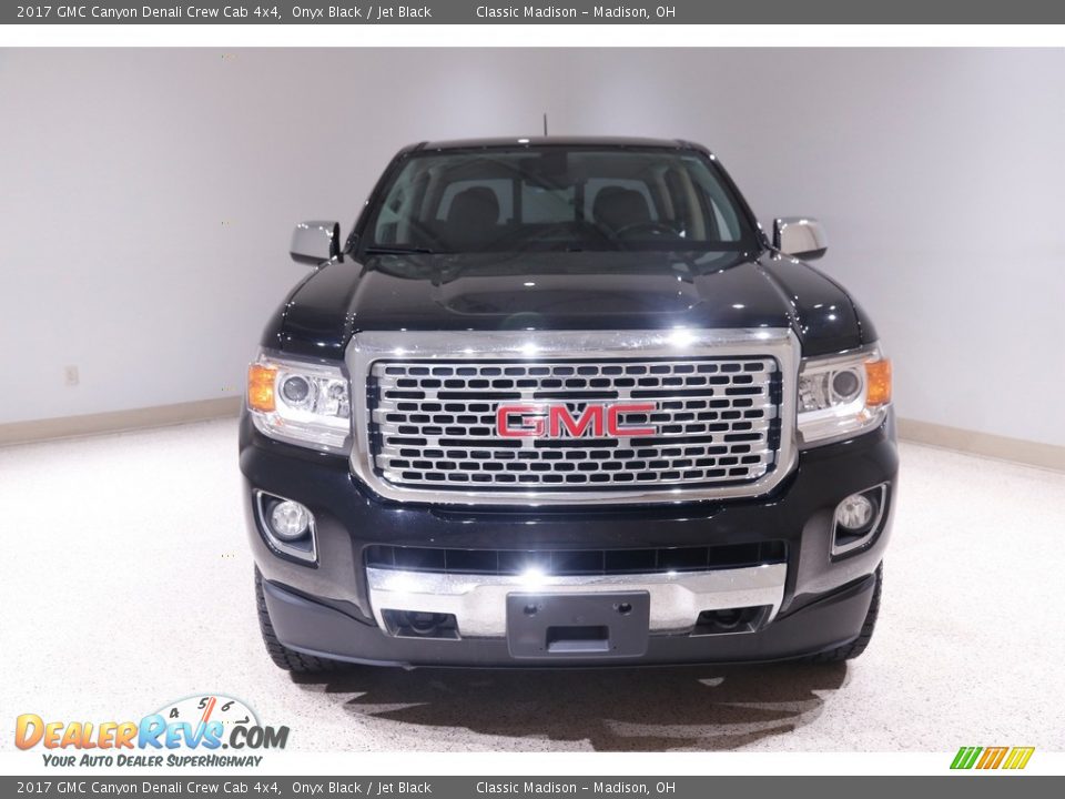2017 GMC Canyon Denali Crew Cab 4x4 Onyx Black / Jet Black Photo #2