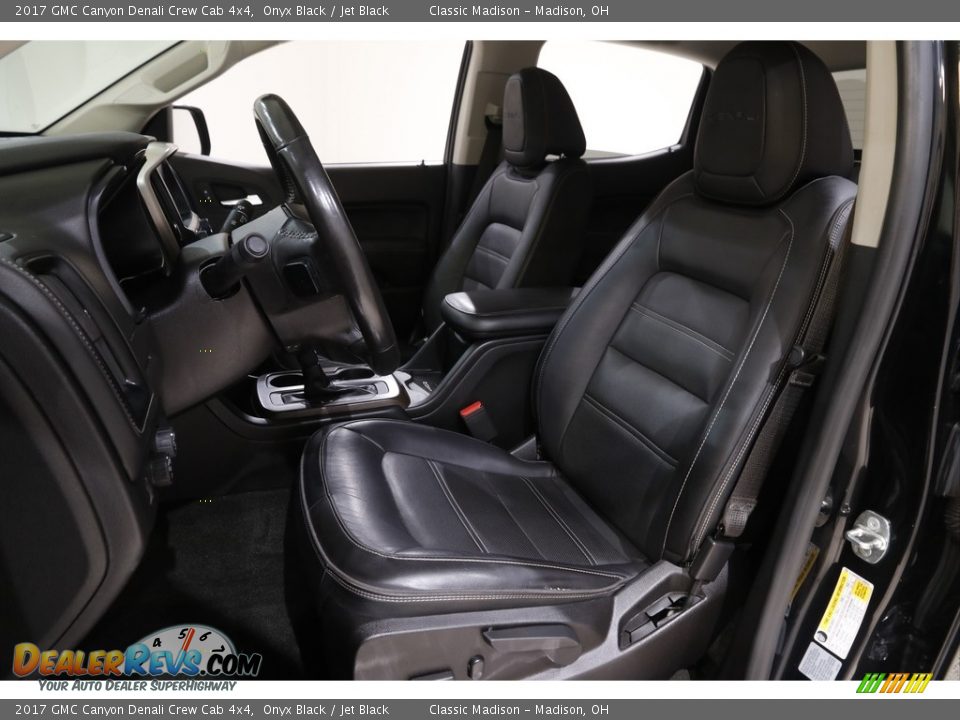 2017 GMC Canyon Denali Crew Cab 4x4 Onyx Black / Jet Black Photo #5