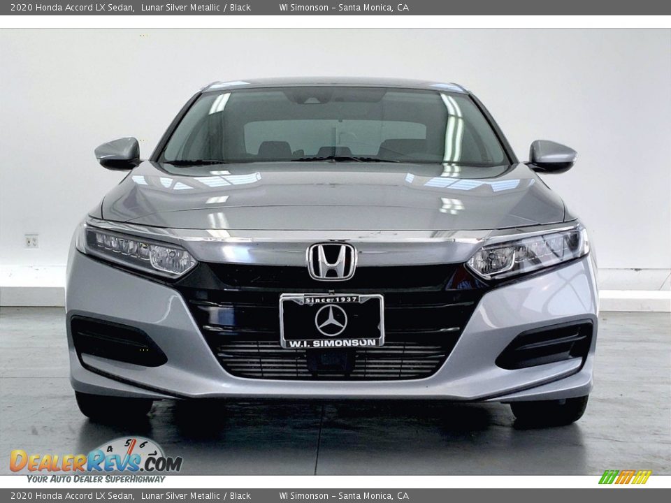 2020 Honda Accord LX Sedan Lunar Silver Metallic / Black Photo #2