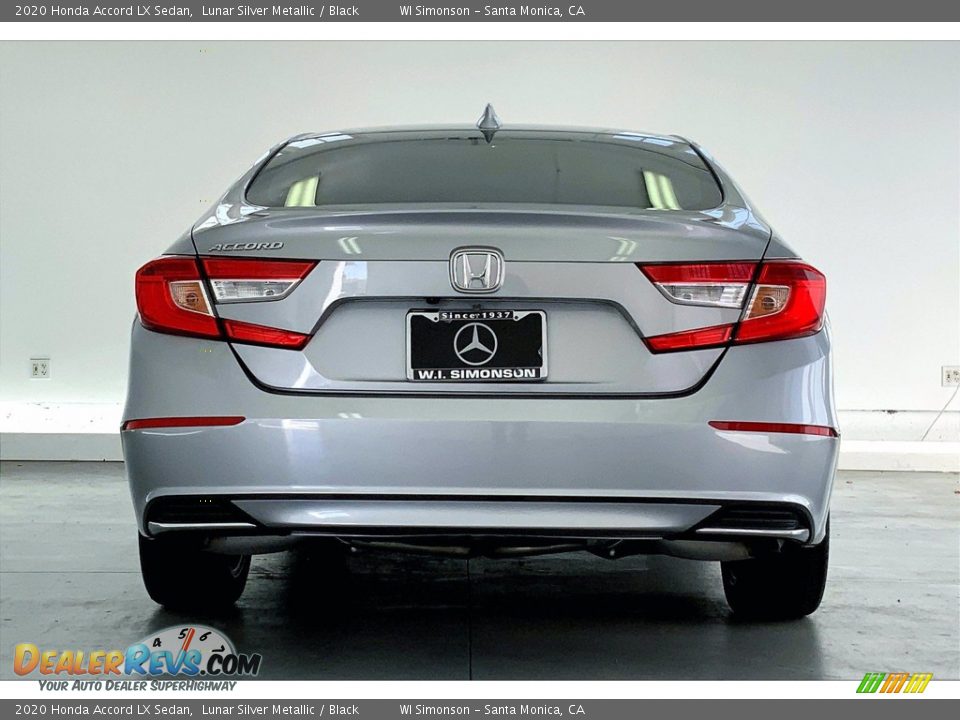 2020 Honda Accord LX Sedan Lunar Silver Metallic / Black Photo #3