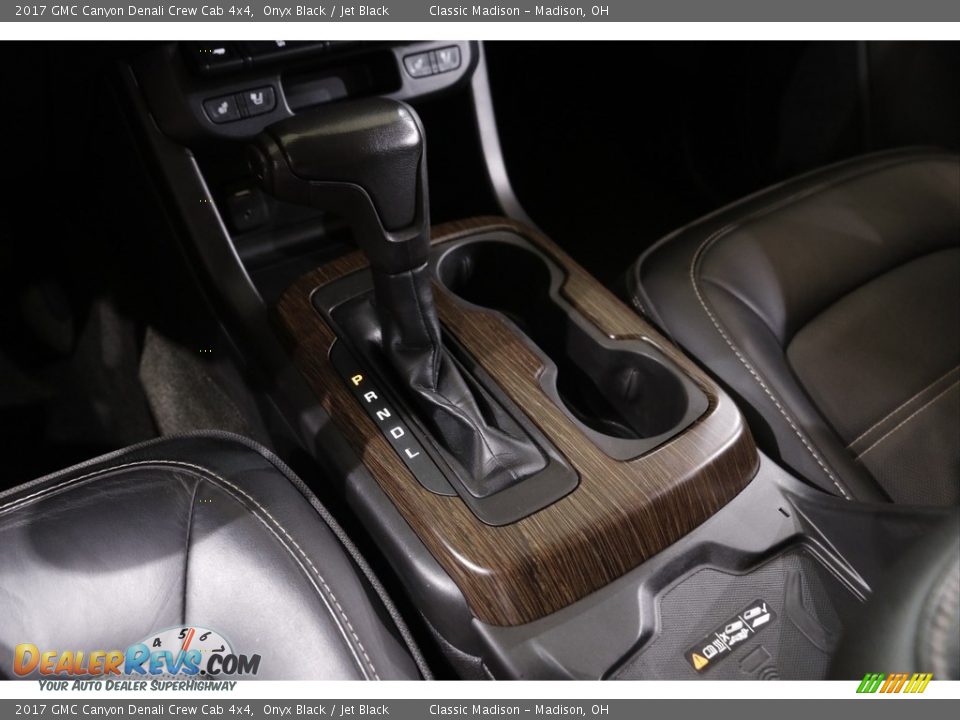 2017 GMC Canyon Denali Crew Cab 4x4 Onyx Black / Jet Black Photo #14