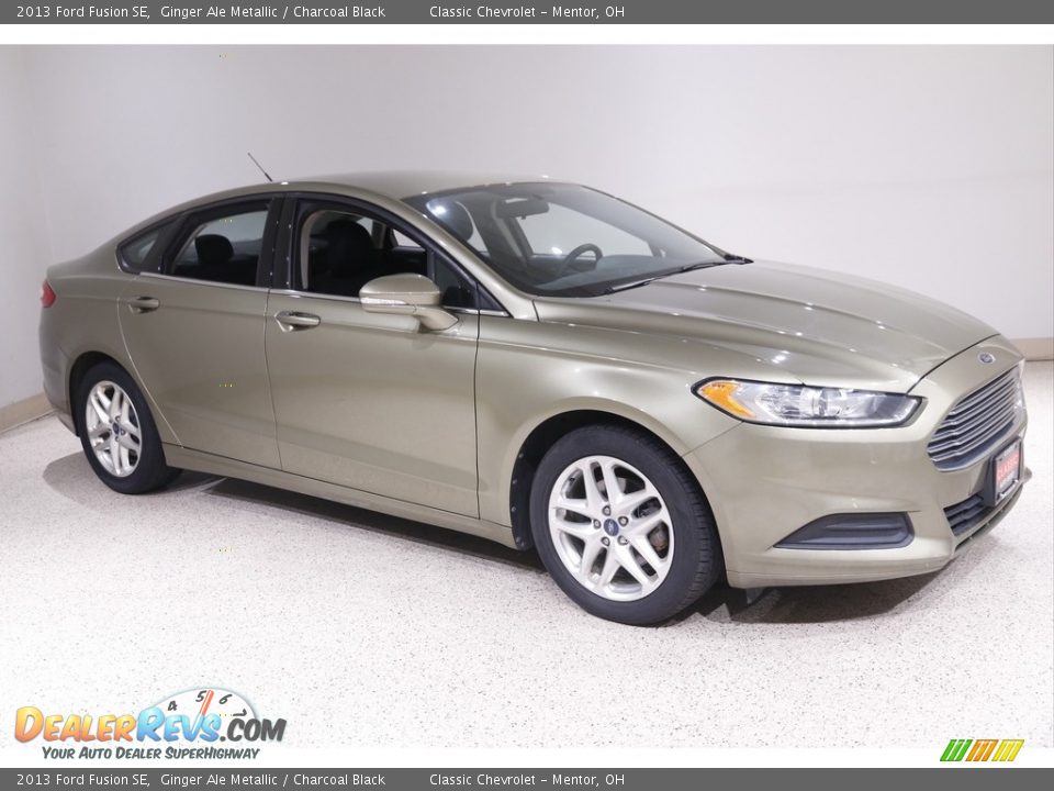 2013 Ford Fusion SE Ginger Ale Metallic / Charcoal Black Photo #1