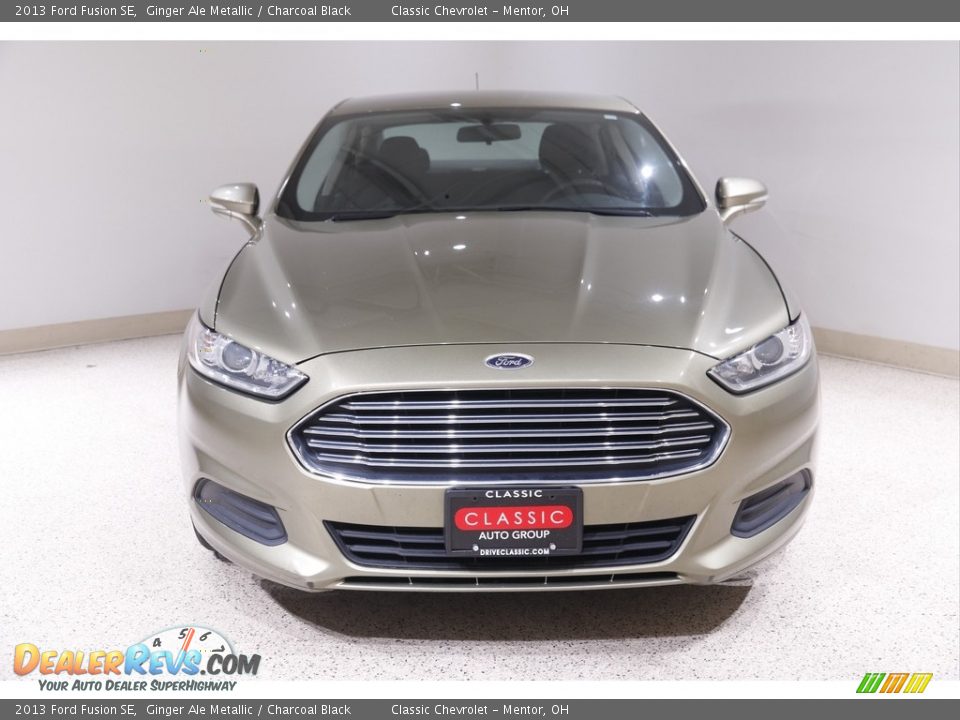 2013 Ford Fusion SE Ginger Ale Metallic / Charcoal Black Photo #2