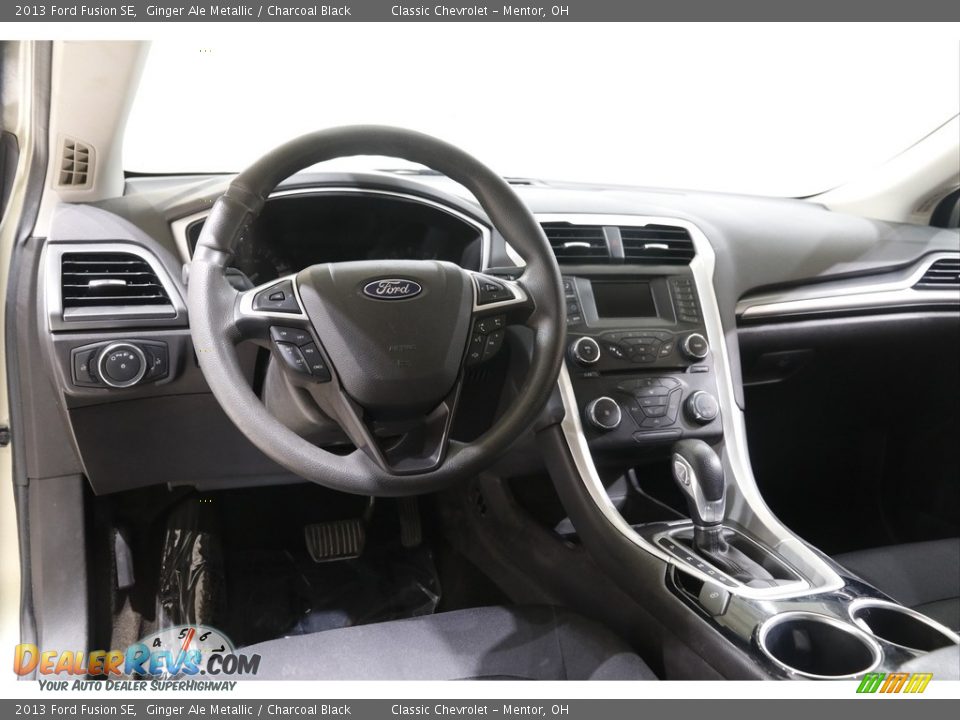 2013 Ford Fusion SE Ginger Ale Metallic / Charcoal Black Photo #6