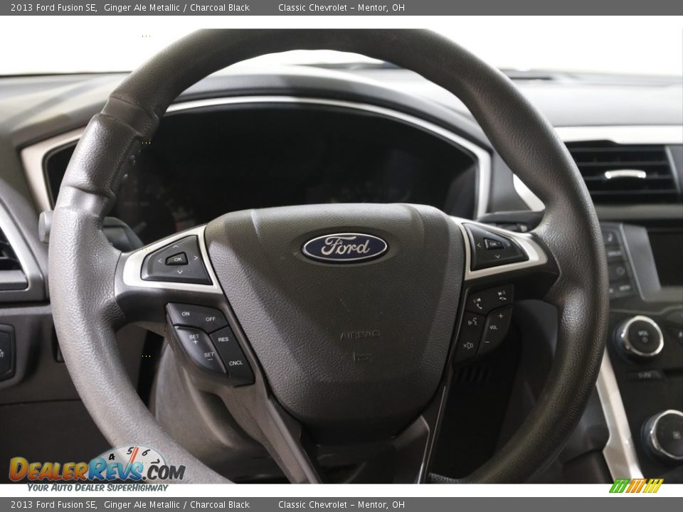 2013 Ford Fusion SE Ginger Ale Metallic / Charcoal Black Photo #7