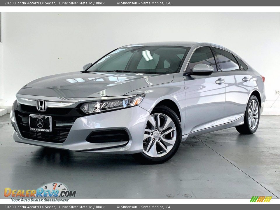 2020 Honda Accord LX Sedan Lunar Silver Metallic / Black Photo #12